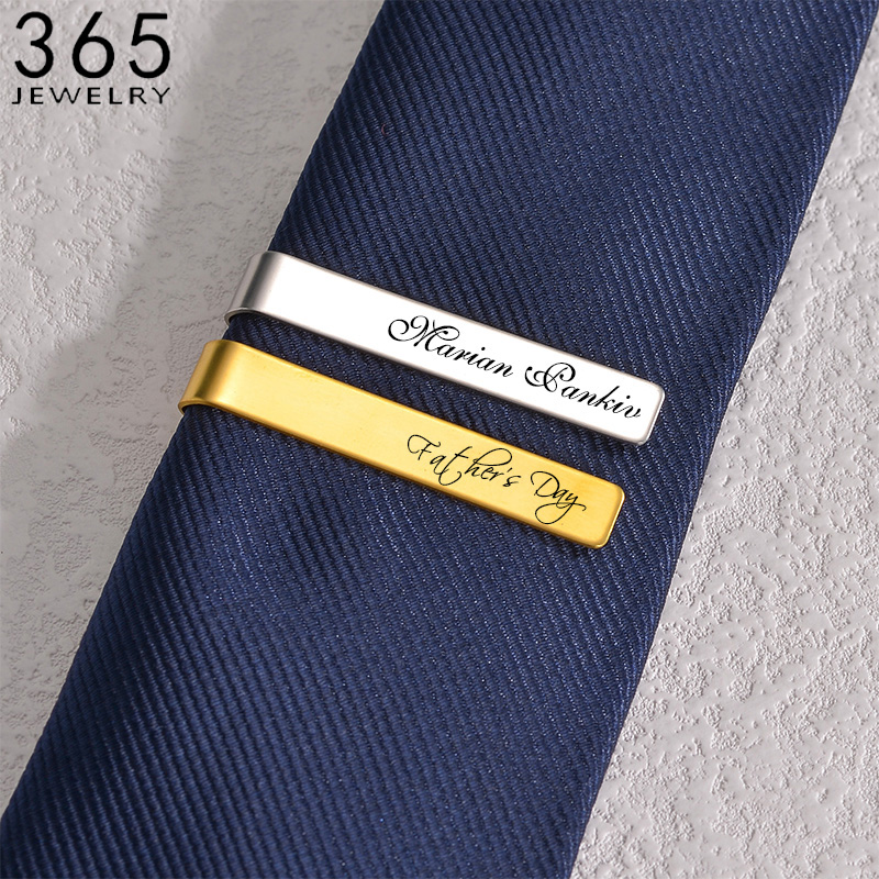 Tie Bar Set Gift - الفولاذ المقاوم للصدأ التعادل كليب للرجال