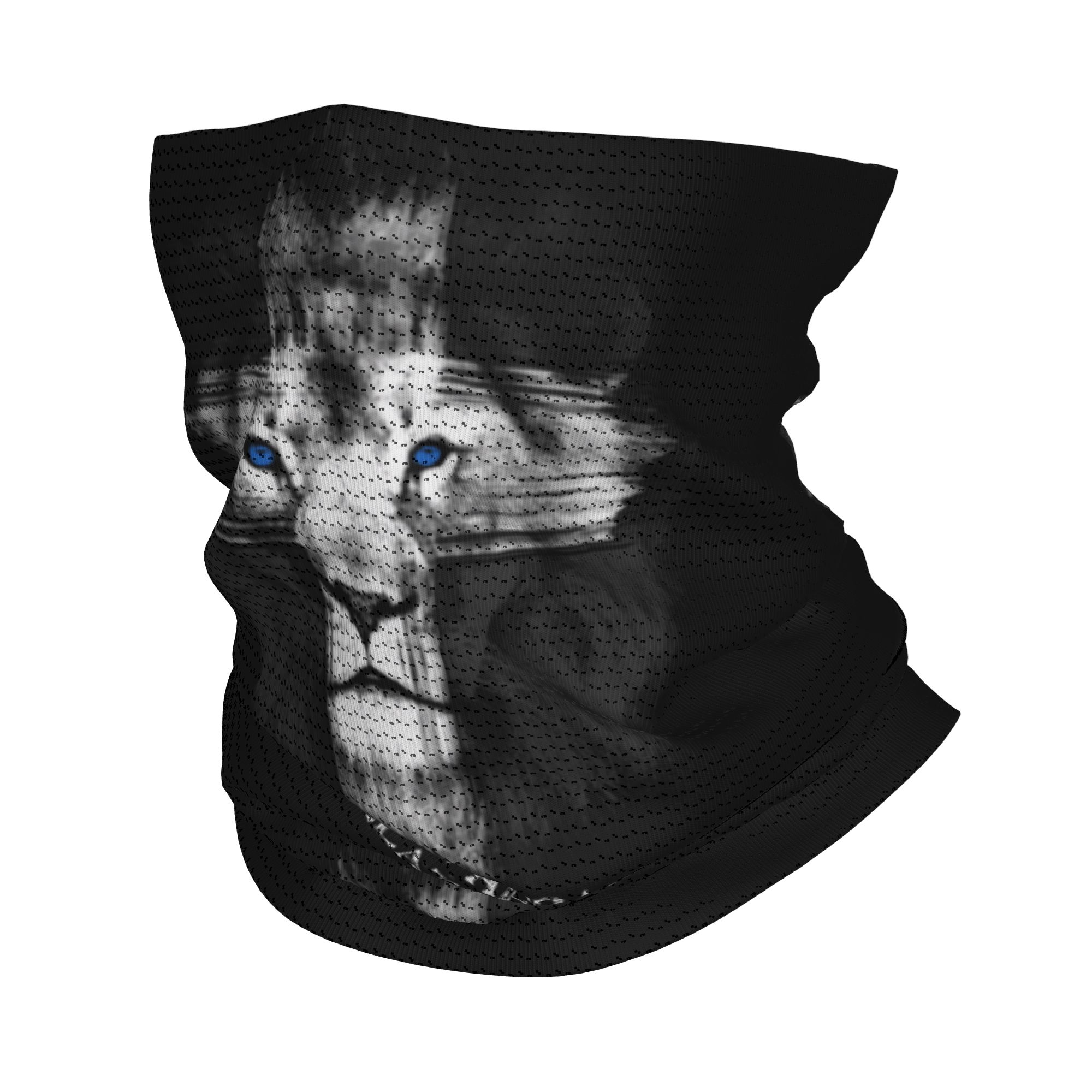 Neck Warmer Tube - ربطة رأس شتوية مخصصة بتصميم أسد