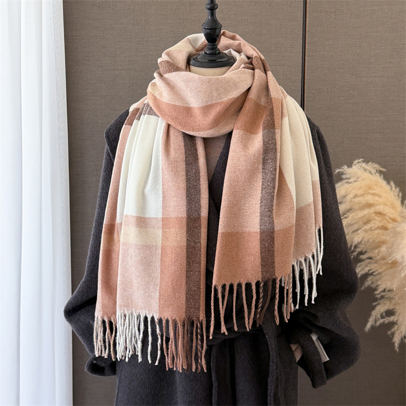 Pashmina Wrap Large - وشاح نسائي من الكشمير الصناعي 190*68