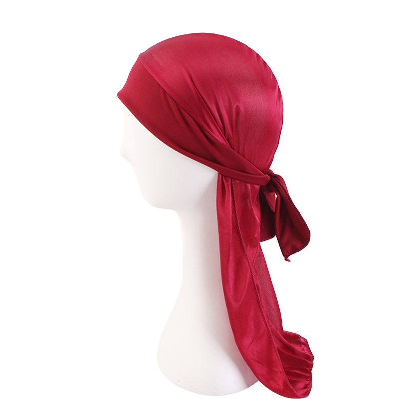 الرجال حريري Durags عصابات قبع - مراجعة Bandana Doo Rag وسعره