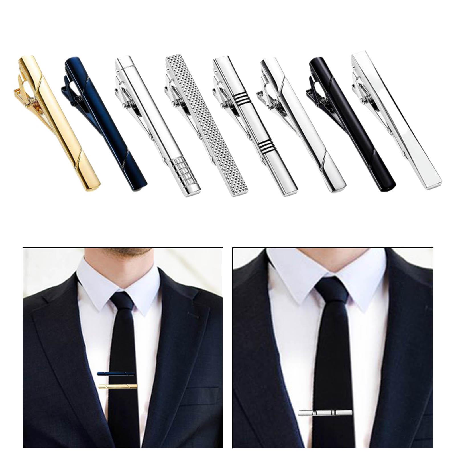 مشبك ربطة عنق للرجال، طقم مشبك - مراجعة Tie Bar Set Gift وسعره