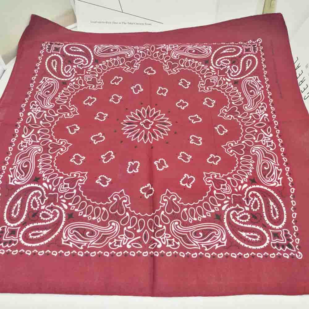 وشاح مربع للنساء مقاس 55 سم ×  - مراجعة Bandana Cotton وسعره
