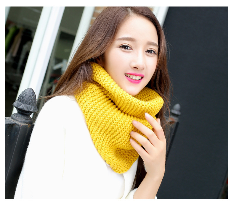 الشتاء وشاح المرأة إنفينيتي وش - مراجعة Infinity Scarf Knit وسعره
