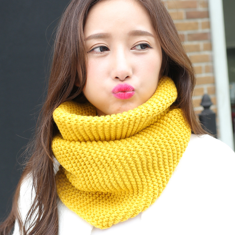 الشتاء وشاح المرأة إنفينيتي وش - مراجعة Infinity Scarf Knit وسعره