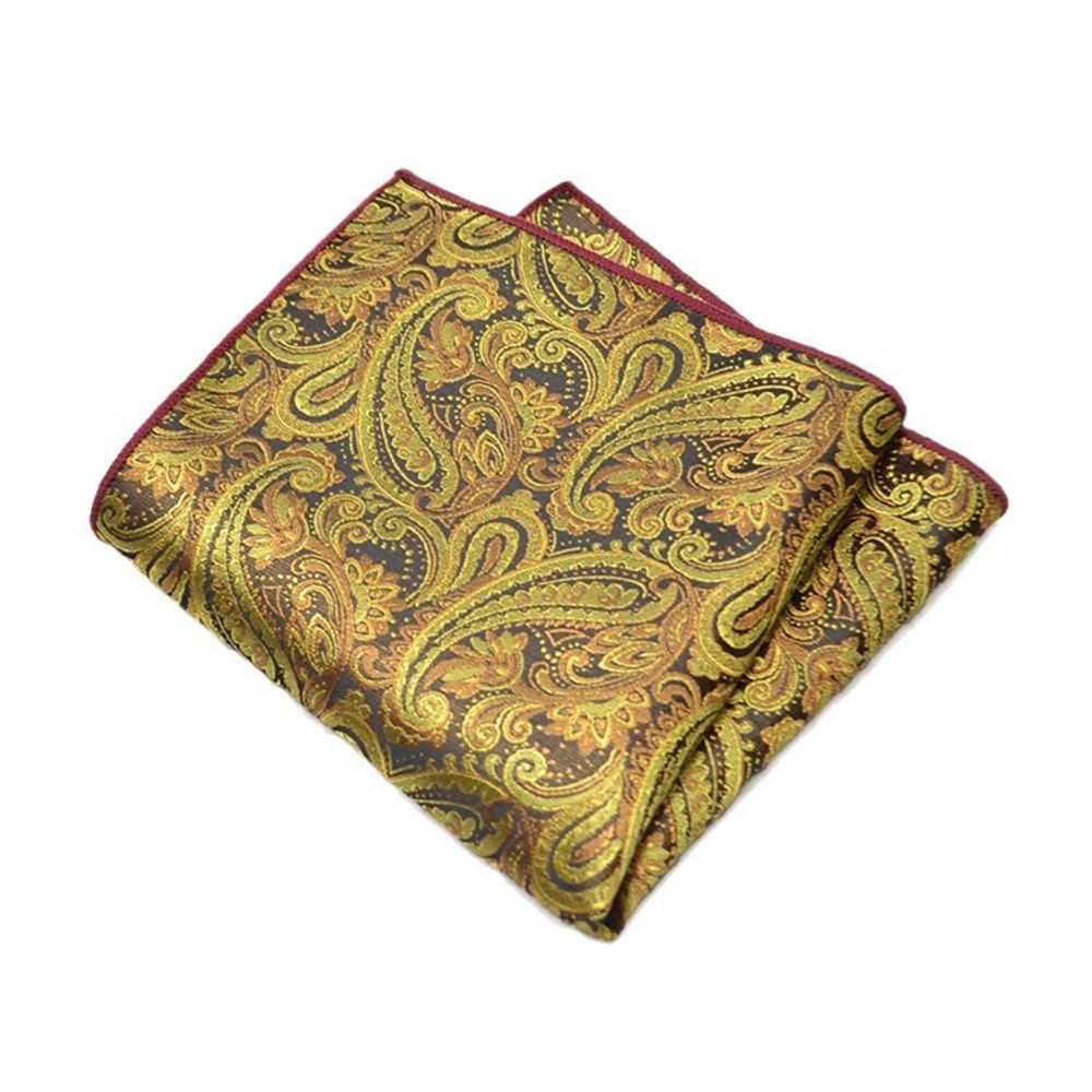 منشفة جيب كلاسيكية مربعة للرجا - مراجعة Pocket Square Set وسعره