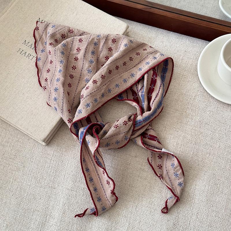 *1 قطعة وشاح مثلث ناعم من القط - مراجعة Bandana Cotton وسعره