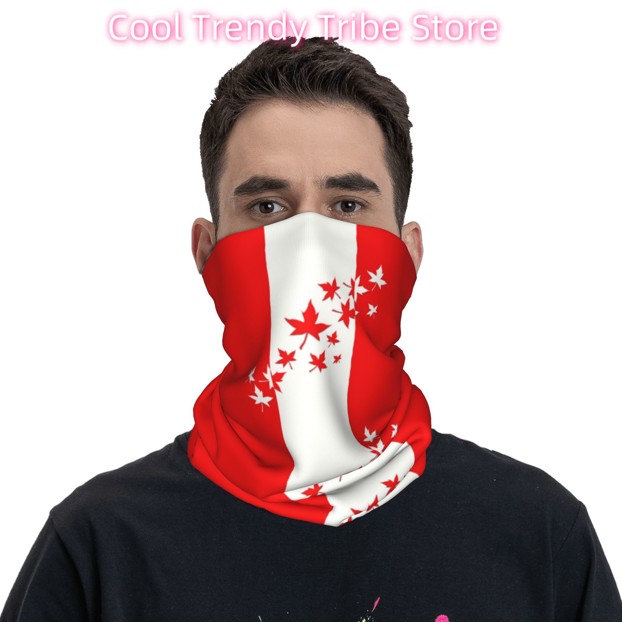 مخصص مابل ليف كندا العلم الشتا - مراجعة Neck Warmer Tube وسعره