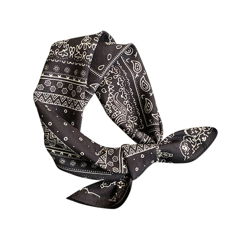70% قطن 30% وشاح حريري حجاب نس - مراجعة Bandana Cotton وسعره