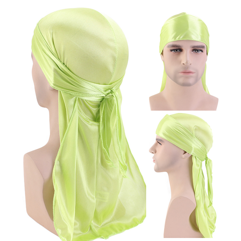 الرجال حريري Durags عصابات قبع - مراجعة Bandana Doo Rag وسعره