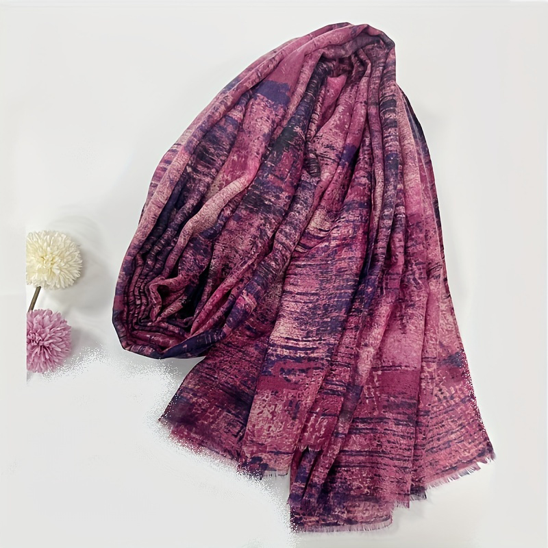 شال قطني عتيق للسيدات ، بشمينا - مراجعة Pashmina Wrap Large وسعره