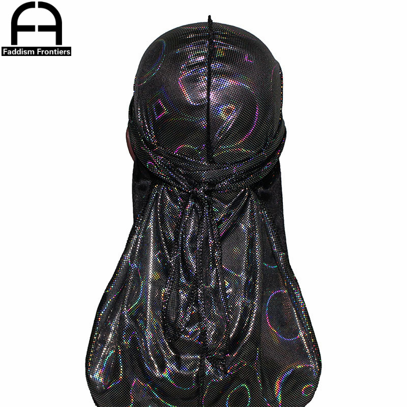 جديد الرجال الملونة سباركلي حر - مراجعة Bandana Doo Rag وسعره
