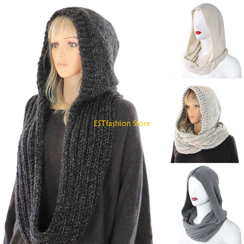 Y5GC غطاء رأس نسائي شتوي منسوج - مراجعة Infinity Scarf Knit وسعره