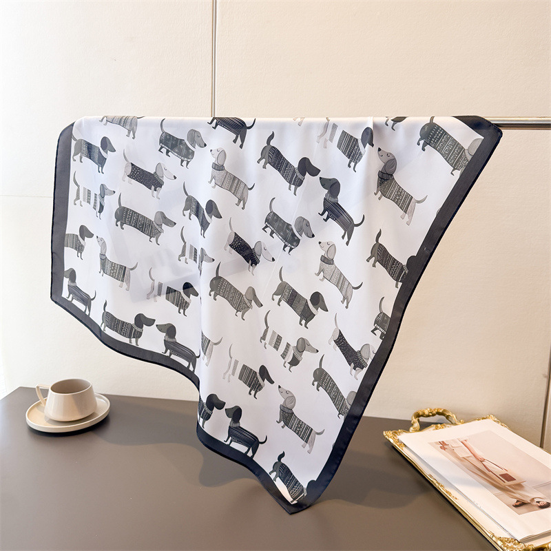 وشاح قطني مربع للسيدات مطبوع ع - مراجعة Bandana Cotton وسعره